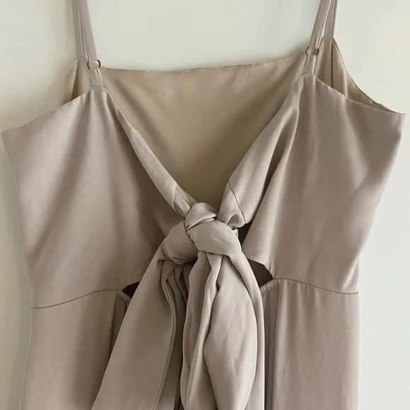 SHOW ME YOUR MUMU- Lauren Tie Maxi Dress in Show Me The Ring Crisp - Picture 8 of 8